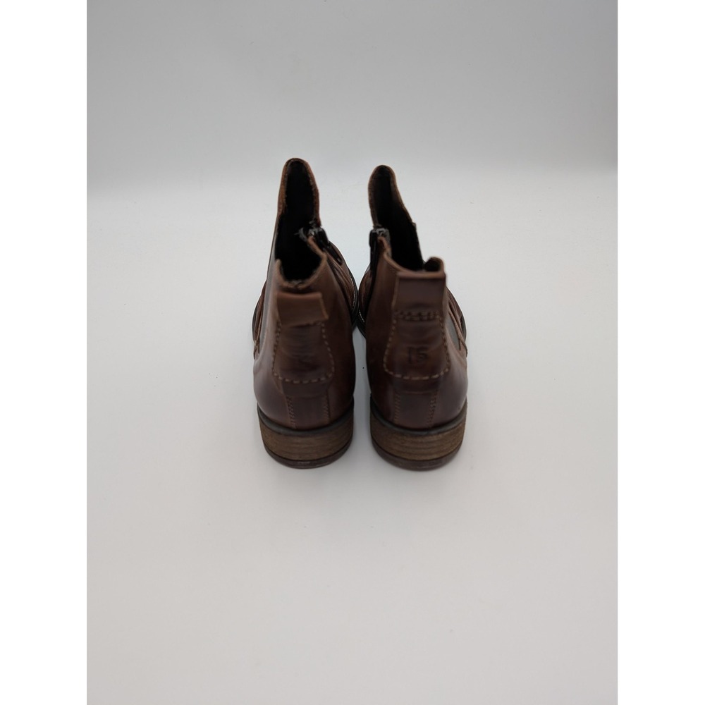 Josef‎ Seibel Boots Womens Size 6.5 Brown Leather Chelsea Ankle Comfort Booties - Picture 4 of 7